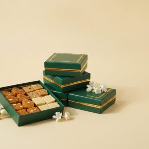 Wedding return gift boxes with halwa and palkova